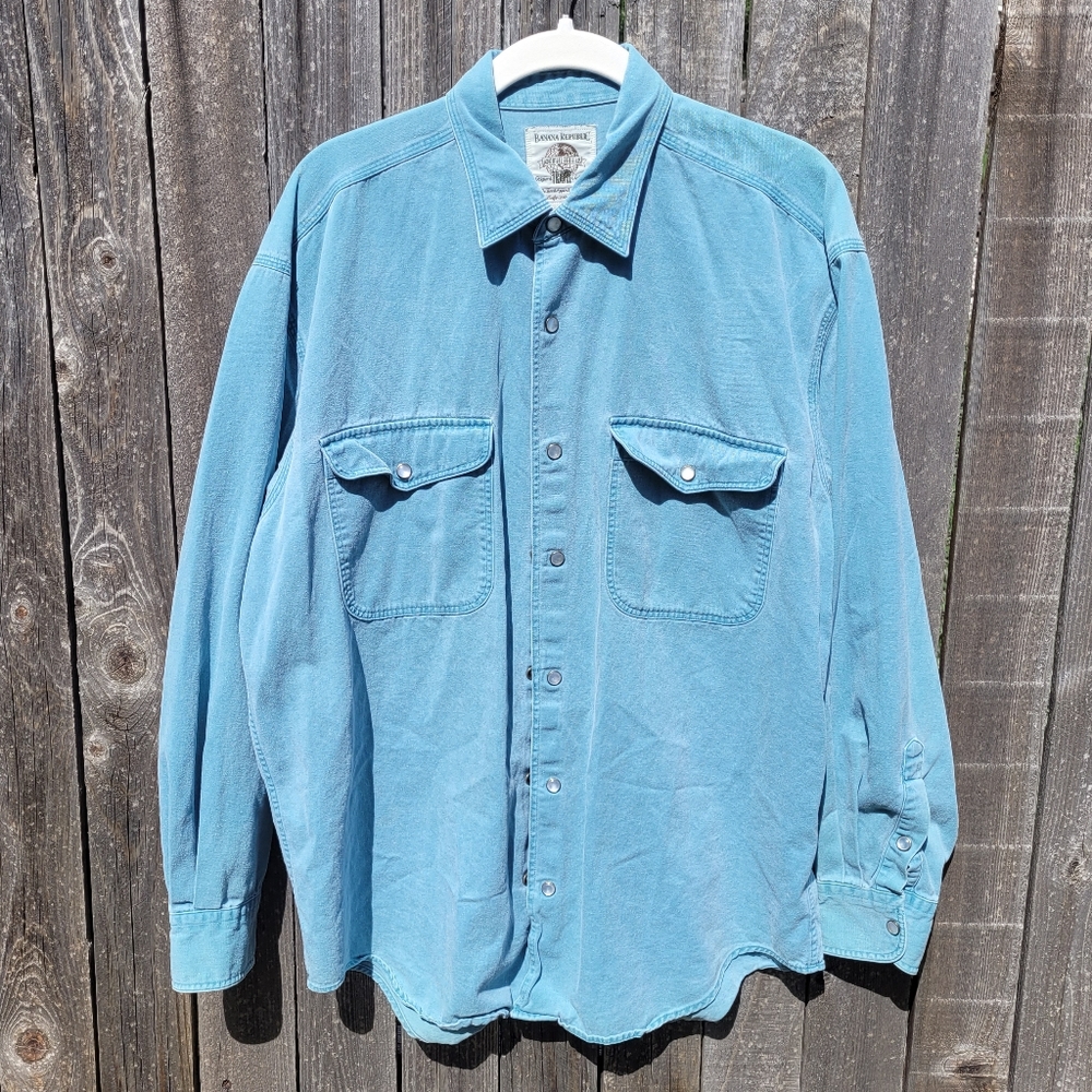 Vintage Banana Republic Chambray